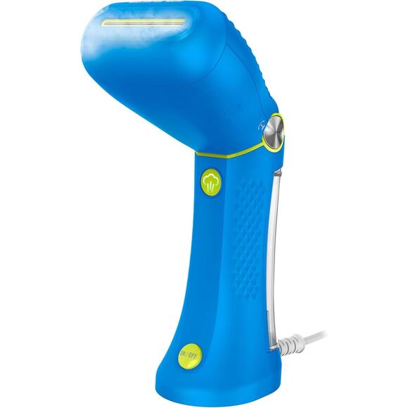 Conair Handheld Garment Steamer for Clothes - Dual Voltage Power Steamer, Blue - Picture 1 of 8